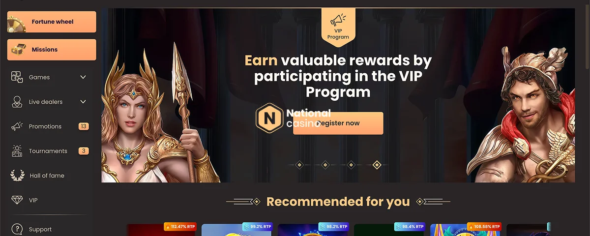 National Casino Spletne Igre