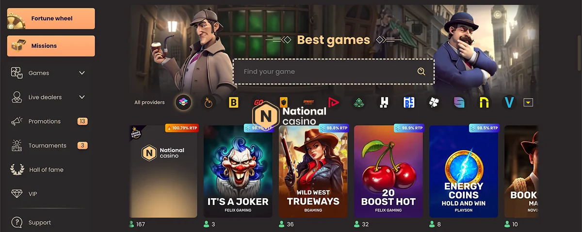 National Casino Najboljši Igralni Avtomati